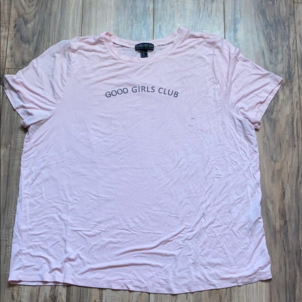 GOODGIRLSCLUB T SHIT - FOREVER21